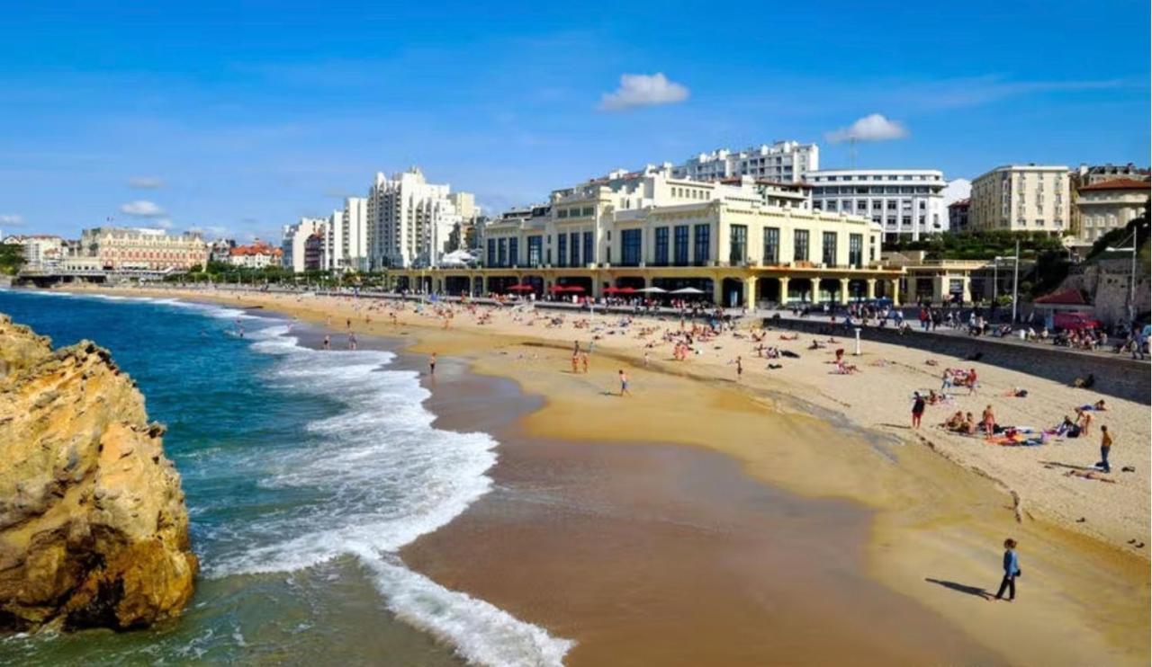 Biarritz Centre Pres Avenue De Verdun 10 Mn A Pied De La Grande Plage 4 Personnes Kültér fotó